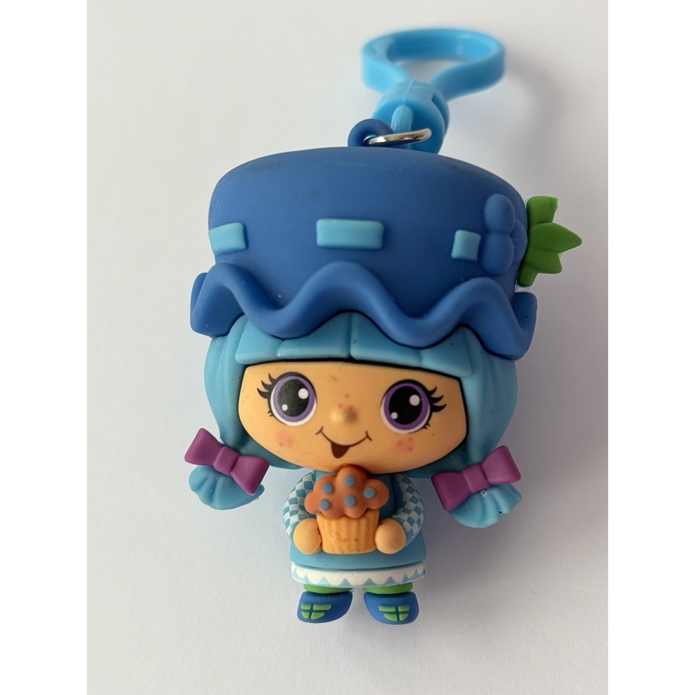 The World Of Strawberry Shortcake  Backpack Clip Blueberry Muffin Figure TLS Toy